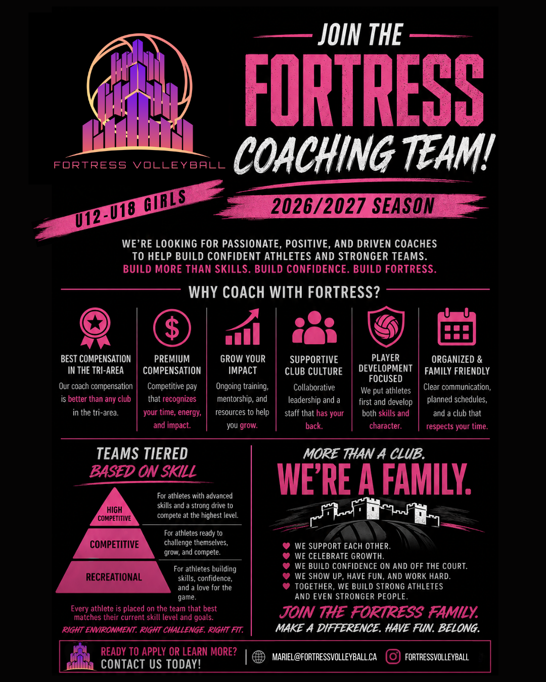 Fortress Coaching Poster